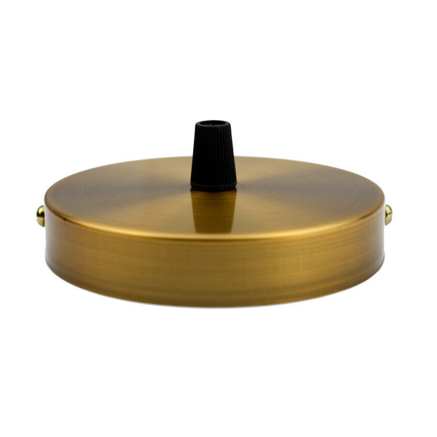 Yellow Brass Ceiling Rose Single Point Drop~3094