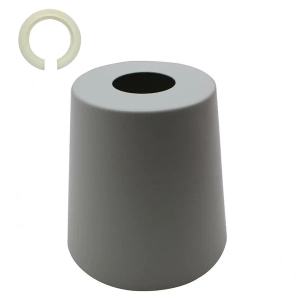 Modern Grey Colour Metal Easy Fit Lampshade~2239