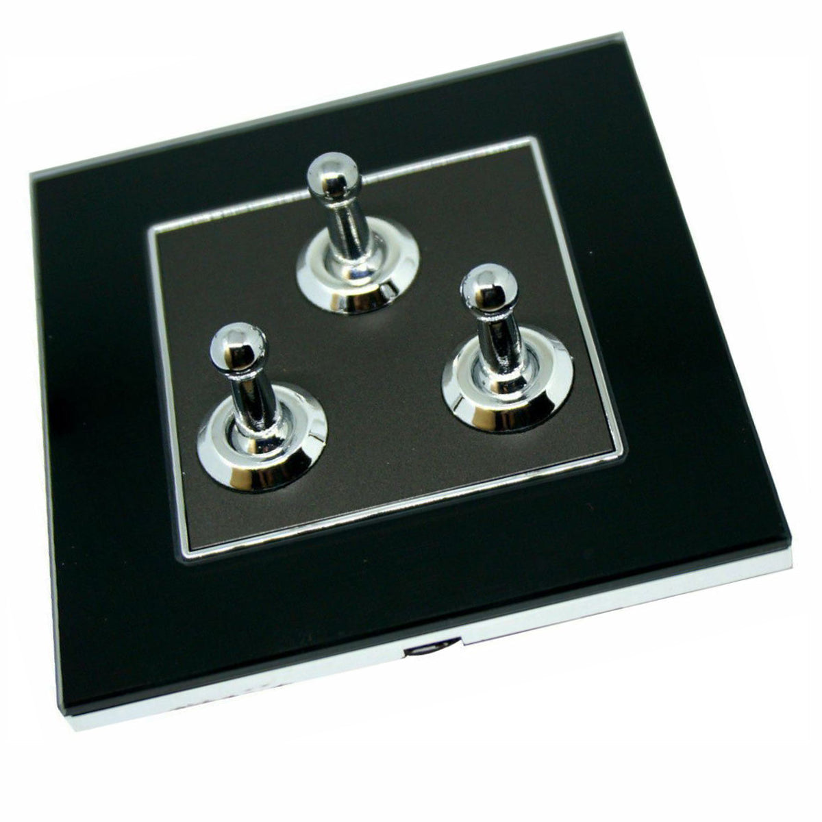 LEDSone industrial vintage 3 Gang Switch Wall Light Toggle Screw less switch ~2642