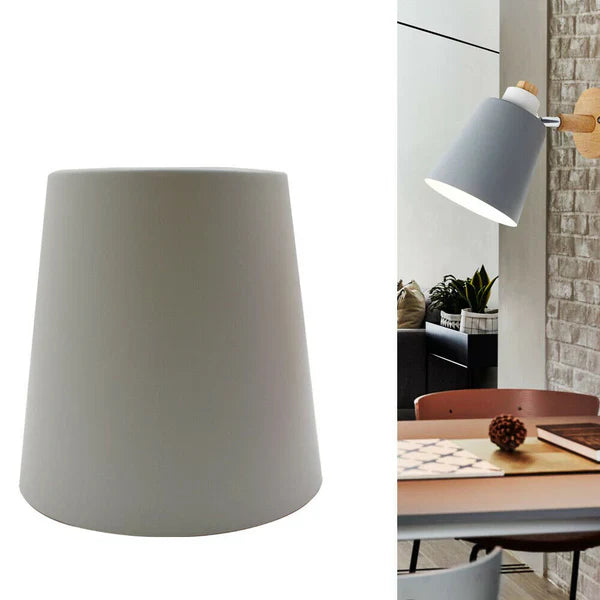 Modern Grey Colour Metal Easy Fit Lampshade~2239