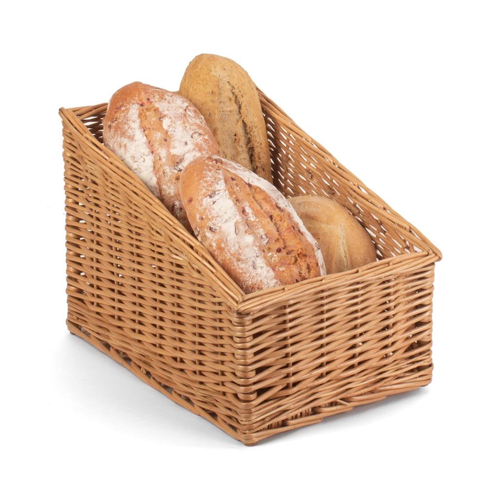 Sloped Sided Wicker Display Baskets